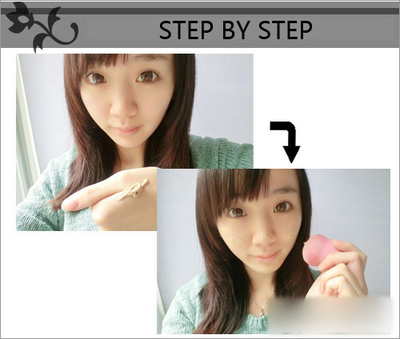 剪紙睫毛打造派對小精靈妝容_攝影化妝教程-查字典教程網